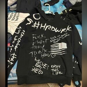 HTFU bodybuilding hoodie pullover sweater